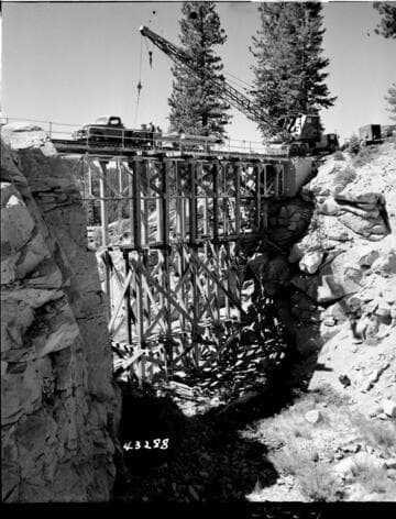 Big Creek, Huntington Lake Dams