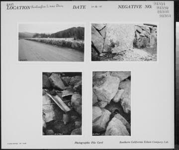 Big Creek, Huntington Lake Dams - Dam #2