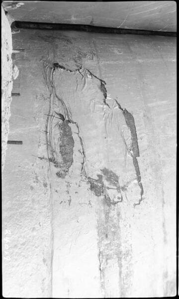 Big Creek, Florence Lake Dam - Asbestile over old asphalt emulsion torn by snowload