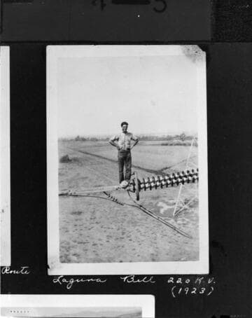 Laguna Bell 220kV T/L construction