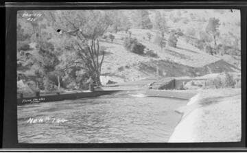 Borel flume at Station 623