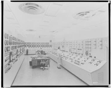 Redondo Beach Steam Station - Plant #1 - Central Control Room