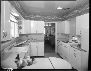 domestic electric kitchen