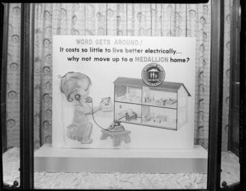 General Office display window