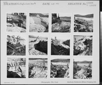 Big Creek, Huntington Lake Dams