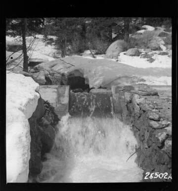 Big Creek General - Crater Creek Diversion Dam