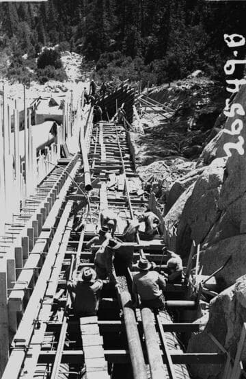 Big Creek #1 - Penstock Protective Work