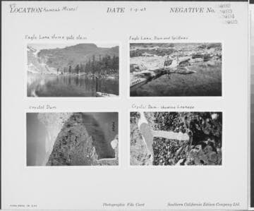 Kaweah Miscellaneous - Eagle Lake sluice gate system
