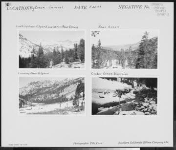 Big Creek General - Crater Creek Diversion