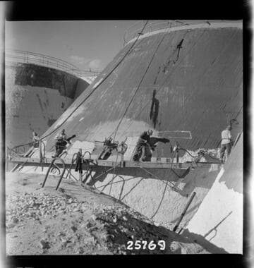 Big Creek, Florence Lake Dam - Progress picture