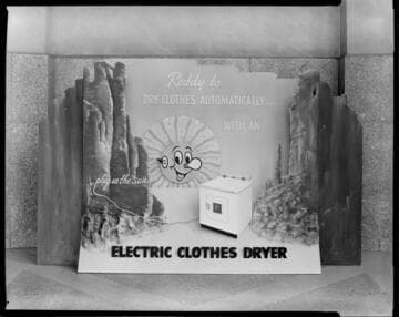 General Office display window