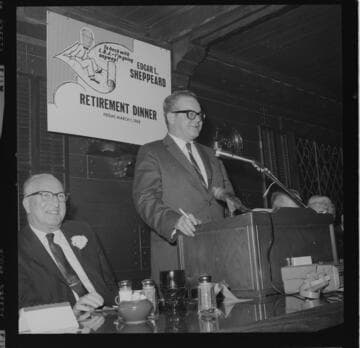 Edgar L. Sheppeard retirement dinner