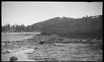 Big Creek, Huntington Lake Dams