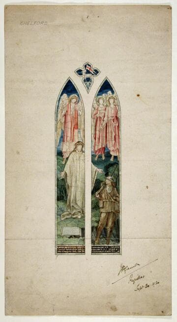 Reception of a Soldier in Paradise