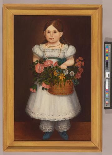 Girl with Flowers