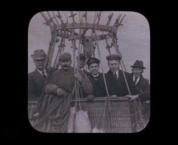 Passengers of the American before liftoff