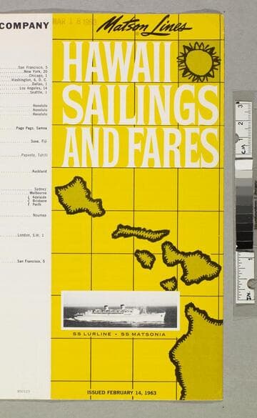 Hawaii sailings and fares
