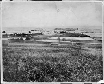 Hollywood looking south from Franklin & Wisteria