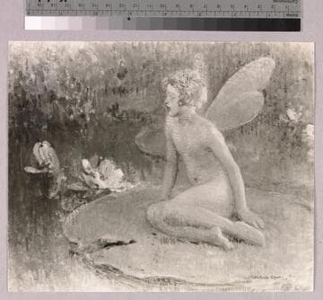 "The Dragon Fly" painted by Arthur Spear