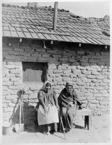 Old Indian Women of San Fernando Mission