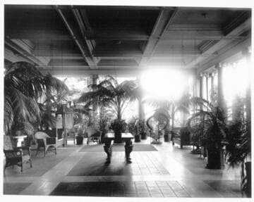 Loggia of Huntington residence