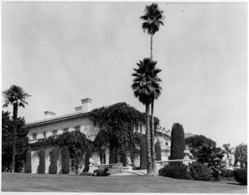 Huntington residence from the southwest