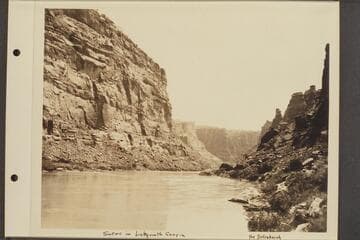 Scene in Labyrinth Canyon: the "Dellenbaugh"