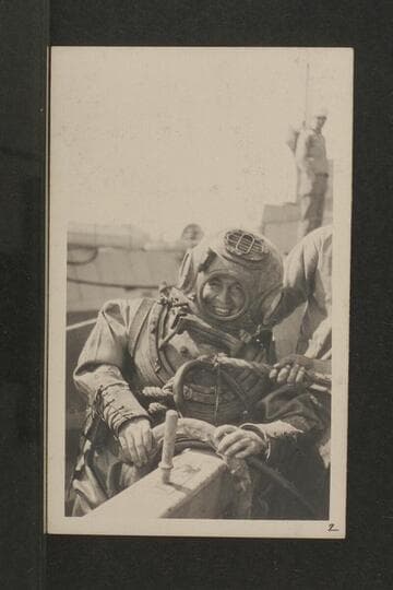 Otis Marston in U.S. Navy, San Diego, 1918-1919