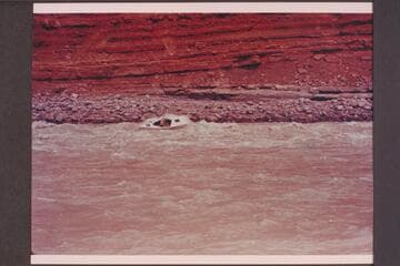 Marston in Soap Creek Rapids; Lees Ferry gauge: 35,800 cfs