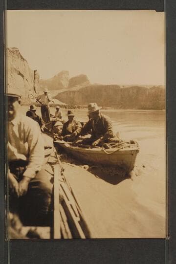 Freeman in Glen Canyon, 1922