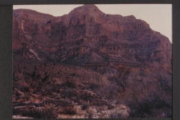 Right "cave"' ; a bridge above Tapeats; Diamond Creek