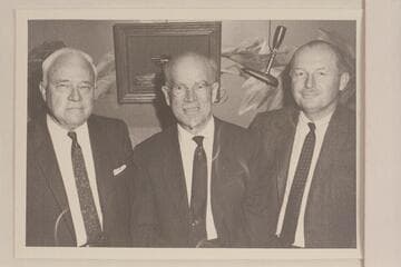 The Sheriff of the "Westerners", Dock Marston and Jim Algar; meeting of the "Westerners" in Los Angeles