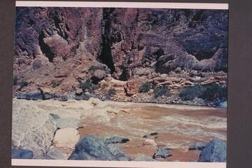 Vulcan Rapids; approximate gauge 36,000 cfs