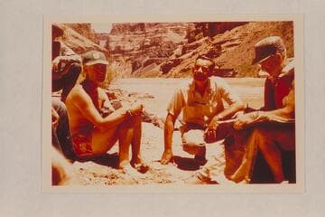 Ballard Atherton, Chuck Richey and Dock Marston; Whitmore Beach