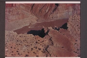 Approx. Mile 205, Cataract Canyon.  Preliminary gauge:  29,700 cfs