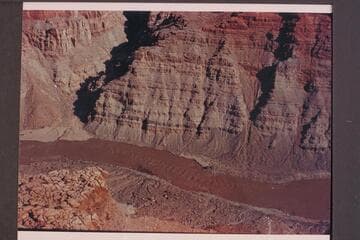 Rapid at Mile 211.  Preliminary gauge:  30,000 cfs