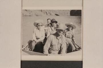 The "Esmeralda" starting on test run into Glen Canyon