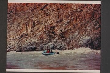 Buzz Belknap piloting the "Cactus" through Mile 217