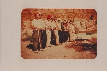 Members of the Nevills San Juan party which left Mexican Hat, 1948, May 19