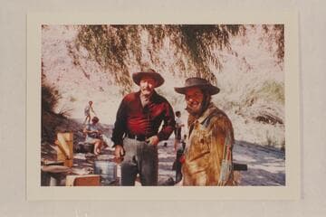 Rod Sanderson and John Doerr as Jack Sumner and Bill Dunn; Lees Ferry