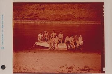 Nevills party on the Salmon River near Riggins