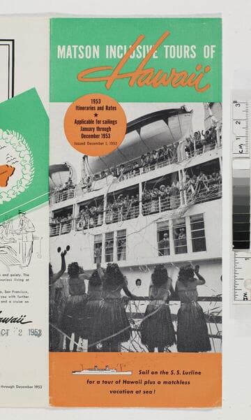 Matson inclusive tours of Hawaii : 1953 itineraries and rates