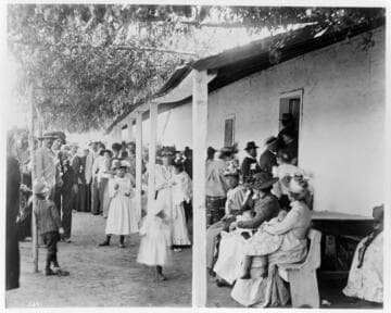 Mexican family fiesta near Capistrano