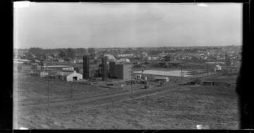 Gasoline plant on Hill Street, Long Beach. March 14, 1923