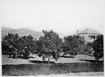 Residence of Mrs. E. B. Wakeman, near Western Ave. & Hollywood Blvd