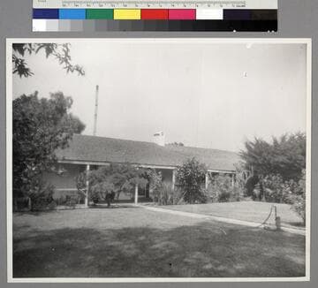 Ranch house of Rancho Las Flores, San Diego County