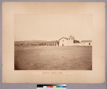 Mission, Santa Ynez. / Santa Barbara County, California, Established September 17th, 1804