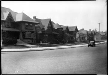 Houses, Wilshire, Los Angeles. 1927