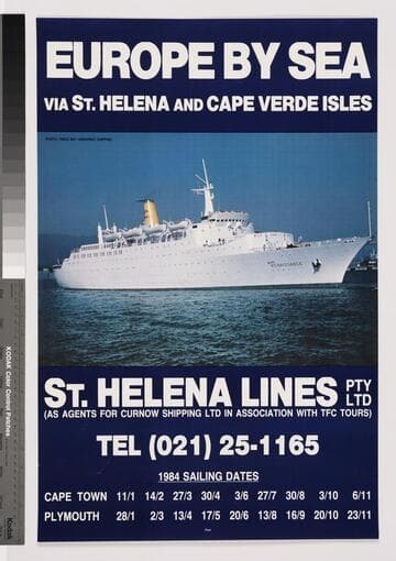 Europe by sea : via St. Helena and Cape Verde Isles
