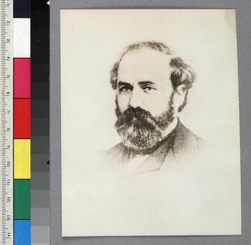 Portrait of Collis P. Huntington, circa 1860